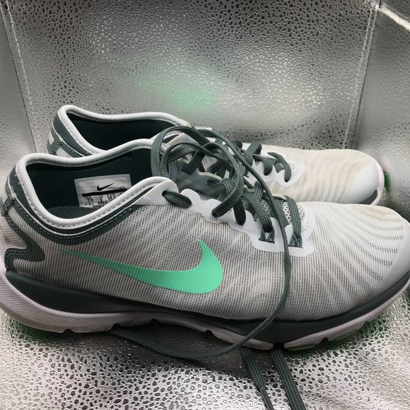 Nike Womens Flex Supreme TR 4 819026-403 Gray Running Shoes Size 7.5 - Picture 3 of 4